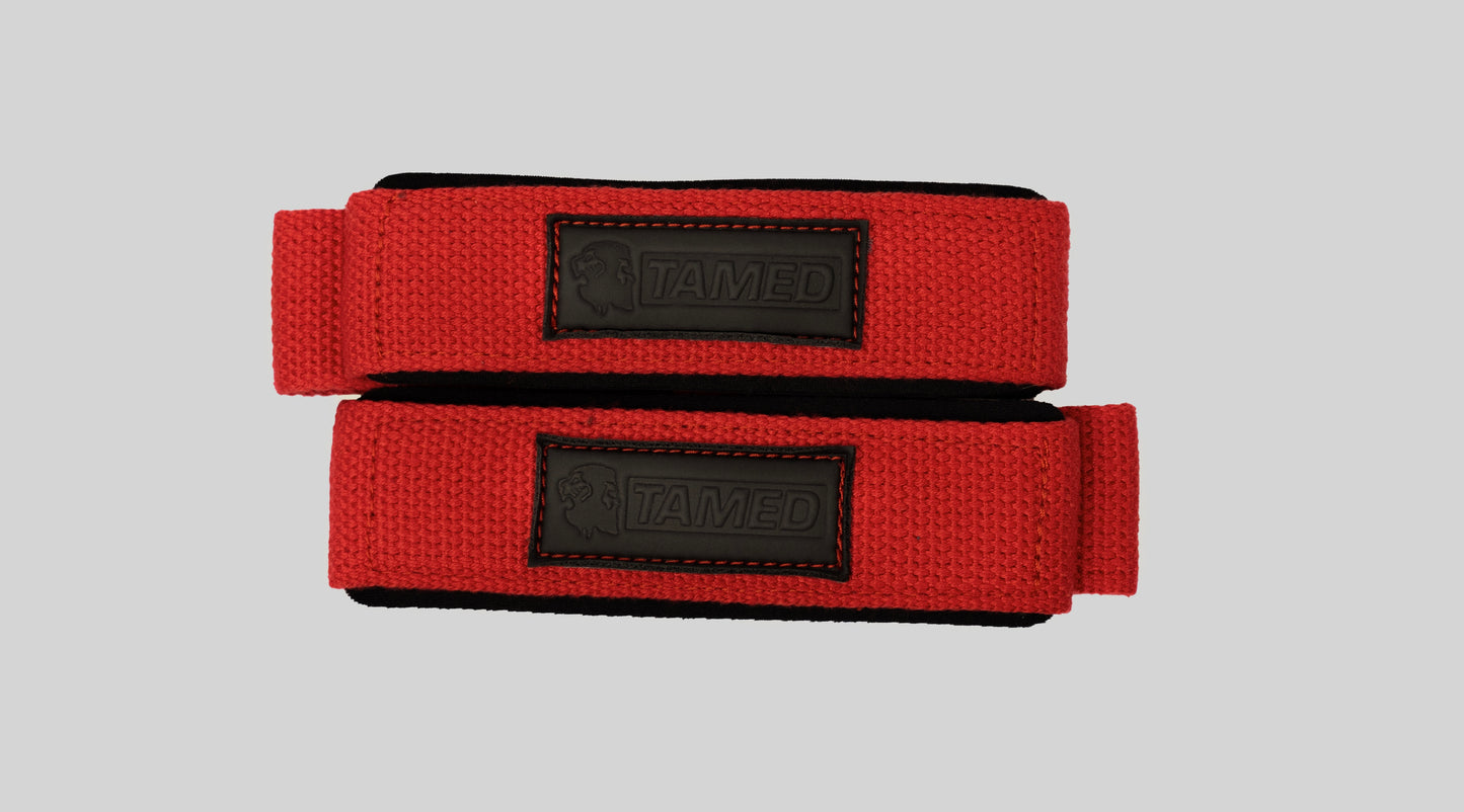 LIFTING STRAPS - RED