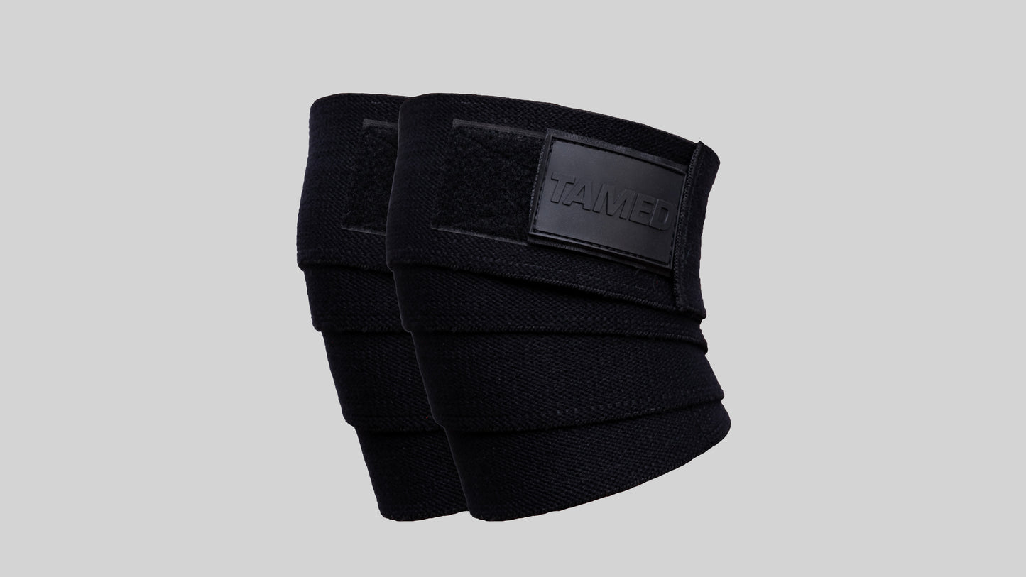 KNEE WRAP-BLACK